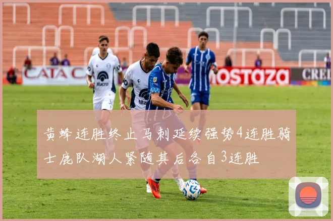 黄蜂连胜终止马刺延续强势4连胜骑士鹿队湖人紧随其后各自3连胜