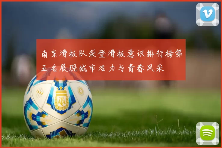 南京滑板队荣登滑板意识排行榜第五名展现城市活力与青春风采