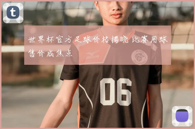 世界杯官方足球价格揭晓 比赛用球售价成焦点